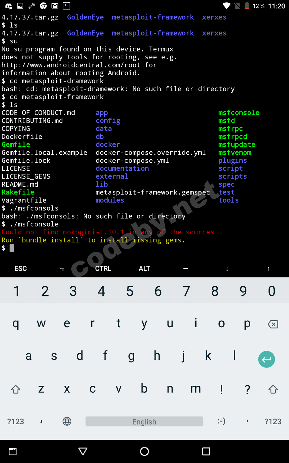 Статья - Metasploit for android! Termux Emulator | Страница 7 | Форум  информационной безопасности - Codeby.net