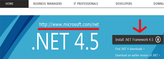 Net framework 4.5