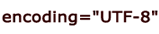 xml encoding