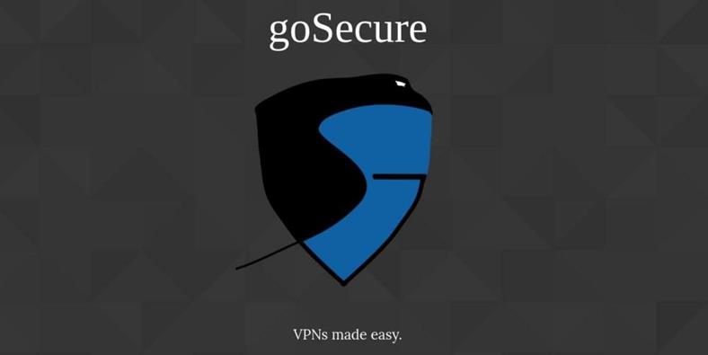 goSecure - портативная виртуальная частная сеть