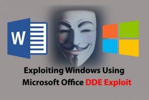 Использование DDE эксплойта Microsoft Office (MACROLESS)