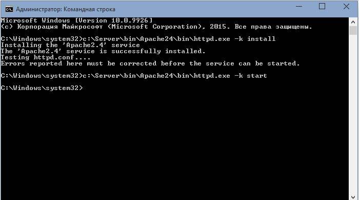 Ssl Setup Apache Windows Service