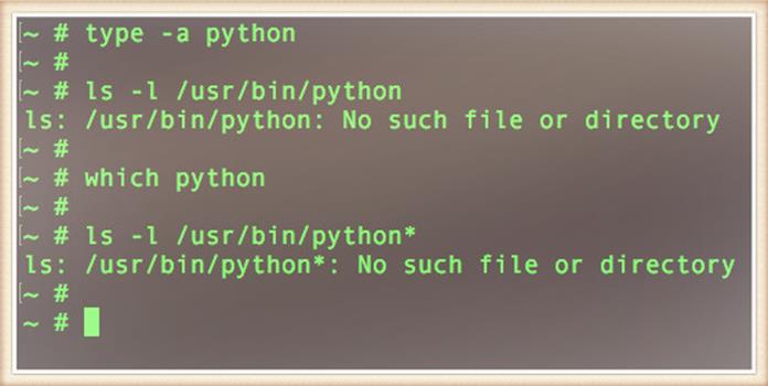 Команда Python не найдена