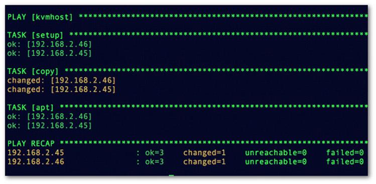 Как создать новый файл config в Ansible playbook
