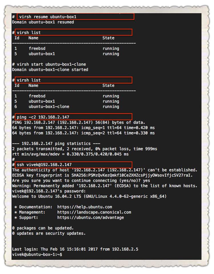 Как клонировать существующие образы виртуальной машины KVM в Linux
